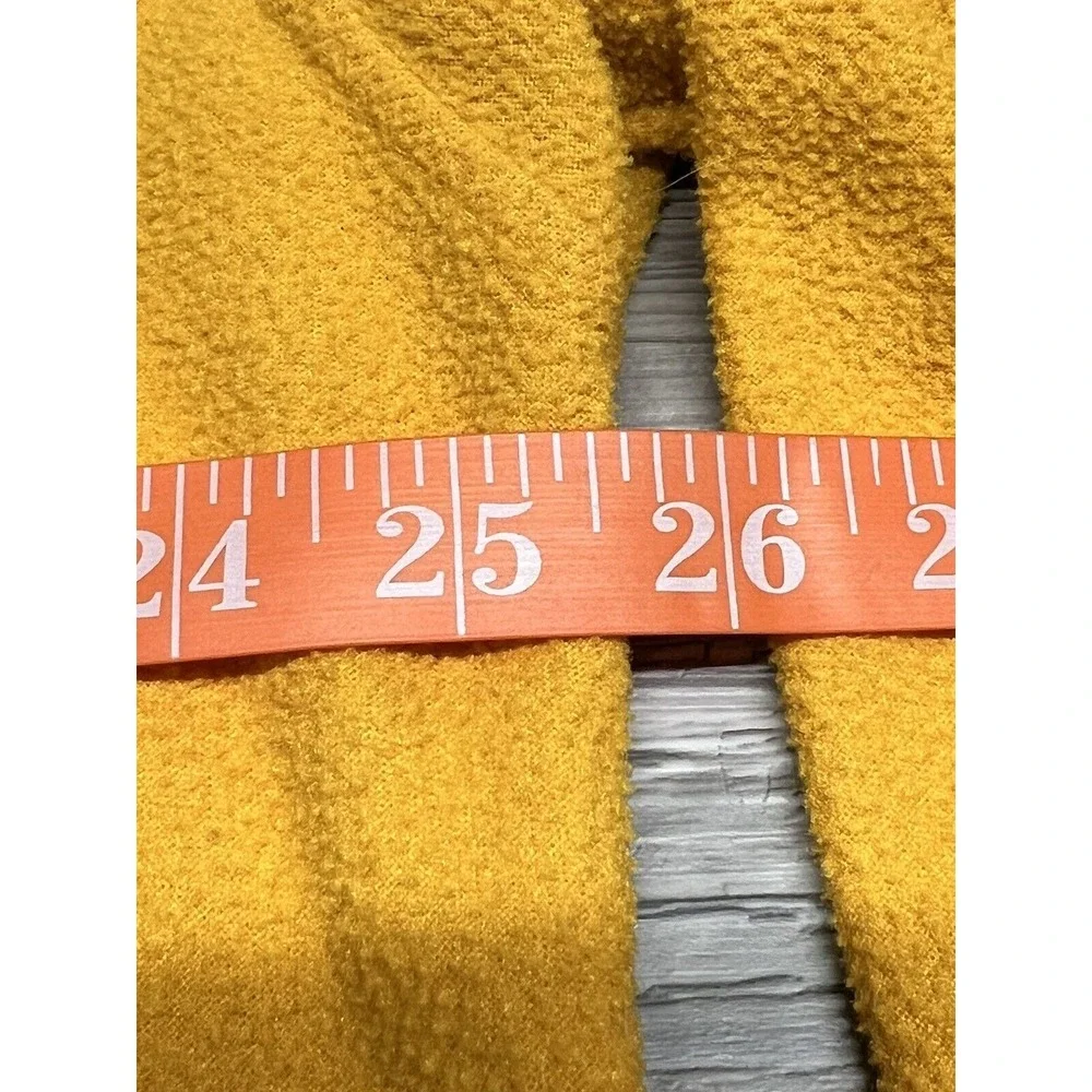 Vintage The North Face Fleece Sweatshirt Crewneck‎ Golden Rod Yellow XL USA Made